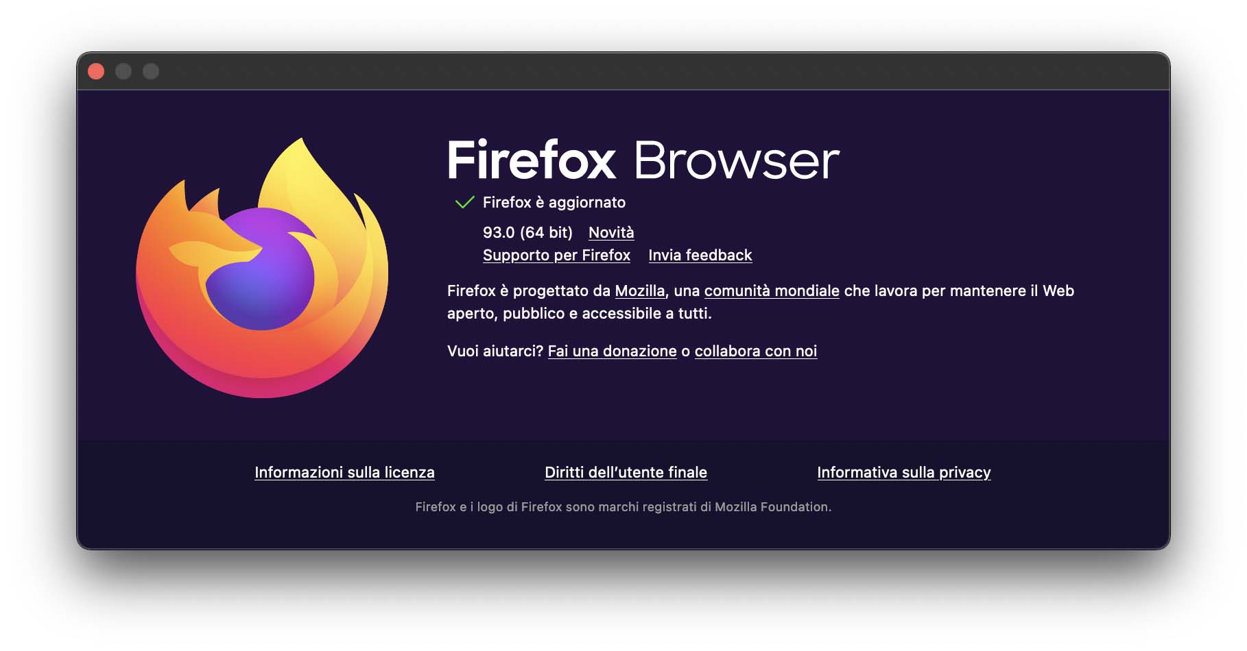Mozilla Firefox 93, ora con supporto alle immagini AVIF
