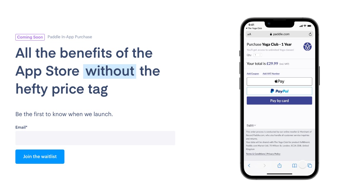 Paddle prepara un sistema di pagamento aggira le commissioni Apple