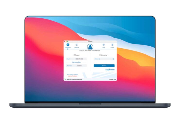 SupRemo software di controllo remoto per Mac e PC, il confronto con TeamViewer e AnyDesk