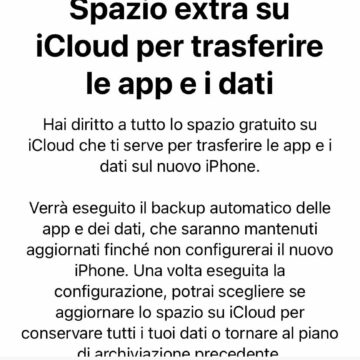Come sfruttare lo spazio iCloud temporaneo per passare da vecchio a nuovo iPhone