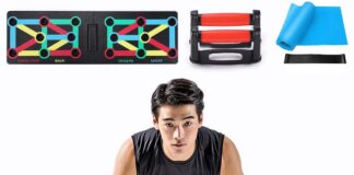 Da TOMSHOO tutto per la ginnastica in casa, attrezzi da 9,99 euro su Amazon