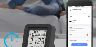 Il sensore di umidità Tuya con telecomando universale per la casa smart a 20 euro