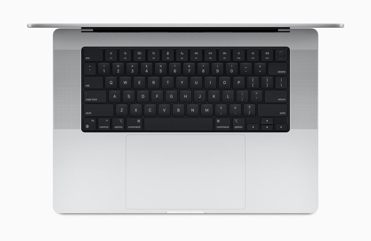 tastiera macbook pro 2021