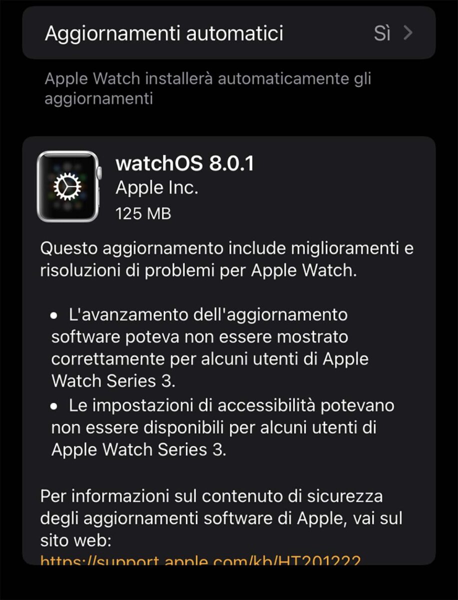 watchOS8.0.1