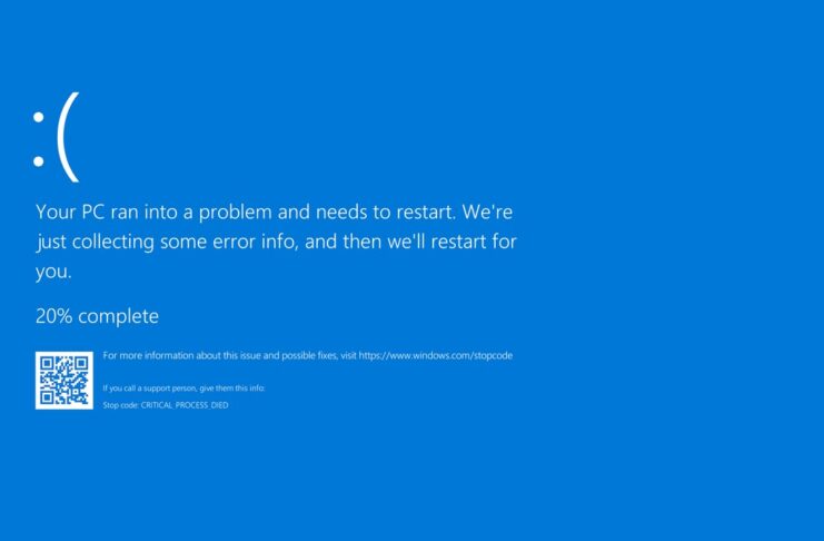 Windows 11, grande ritorno della schermata della morte