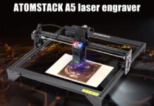 ATOMSTACK A5, l’incisore laser in super sconto con codice a 138 euro ATOMSTACK A51
