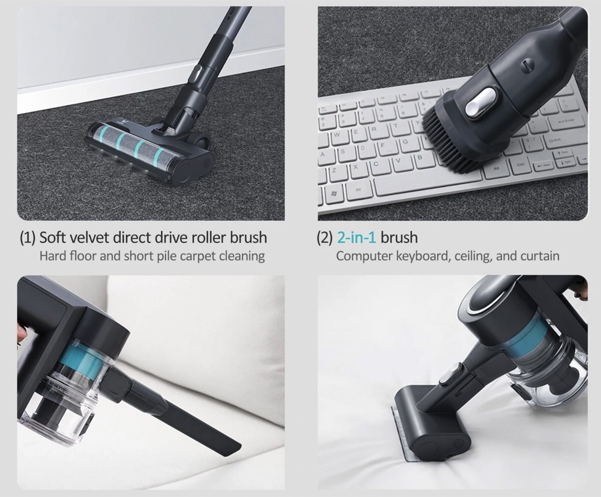 Viomi A9, l’aspirapolvere 4 in 1 senza fili in super offerta a 109,99 euro