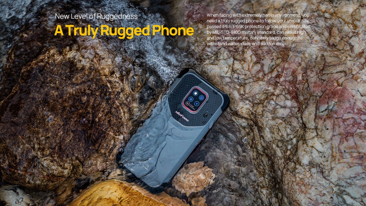 Lo smartphone indistruttibile Ulefone Power Armor 14 in offerta a 154 dollari