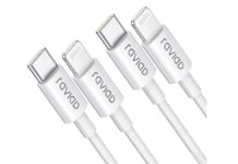 Due cavi Lighting su USB-C da due metri a 3,99 euro l’uno cavi raviad in sconto