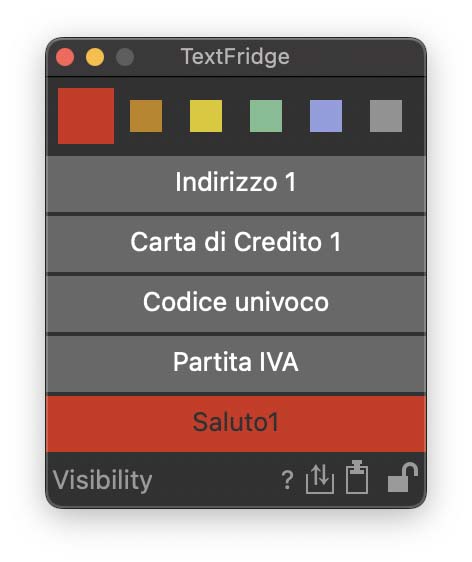 TextFridge 3.1, la finestra fluttuante per incollare al volo testi ricorrenti nelle app del Mac