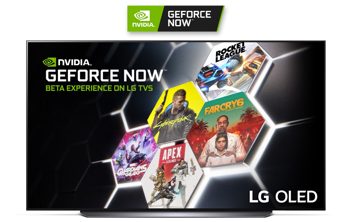 LG porta i giochi in streaming GeForce Now sui TV WebOS