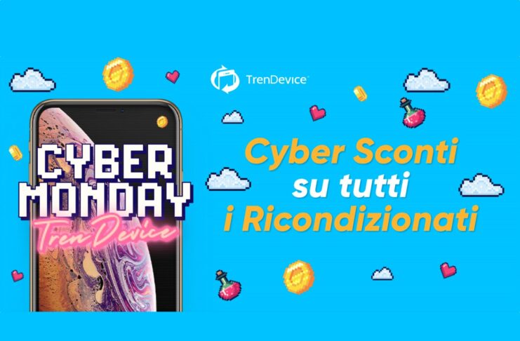 Cyber Sconti TrenDevice con Spedizione Gratuita su tutti i Ricondizionati. Ultimo giorno di offerte straordinarie