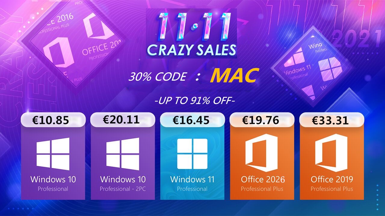 Licenza a vita Windows 10: solo 10€ con supersconto del 91%