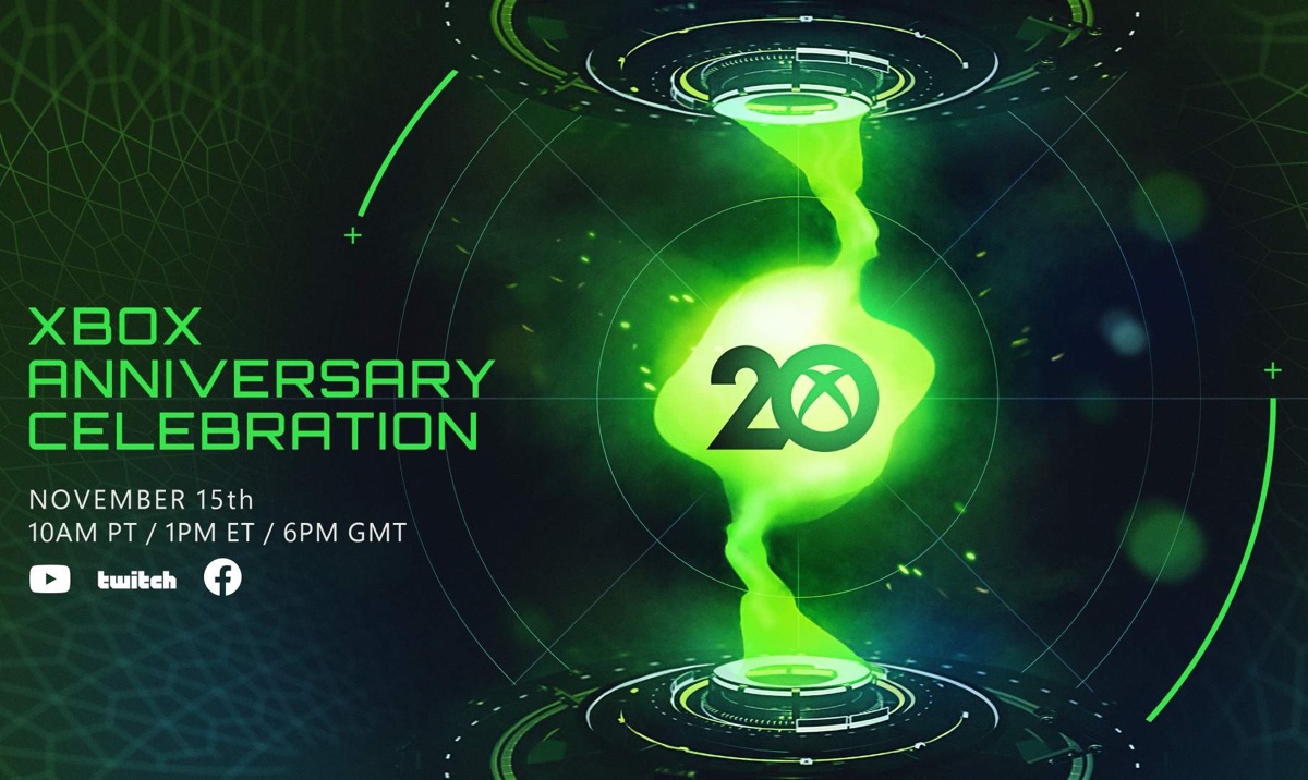 Anche l’Xbox festeggia venti anni