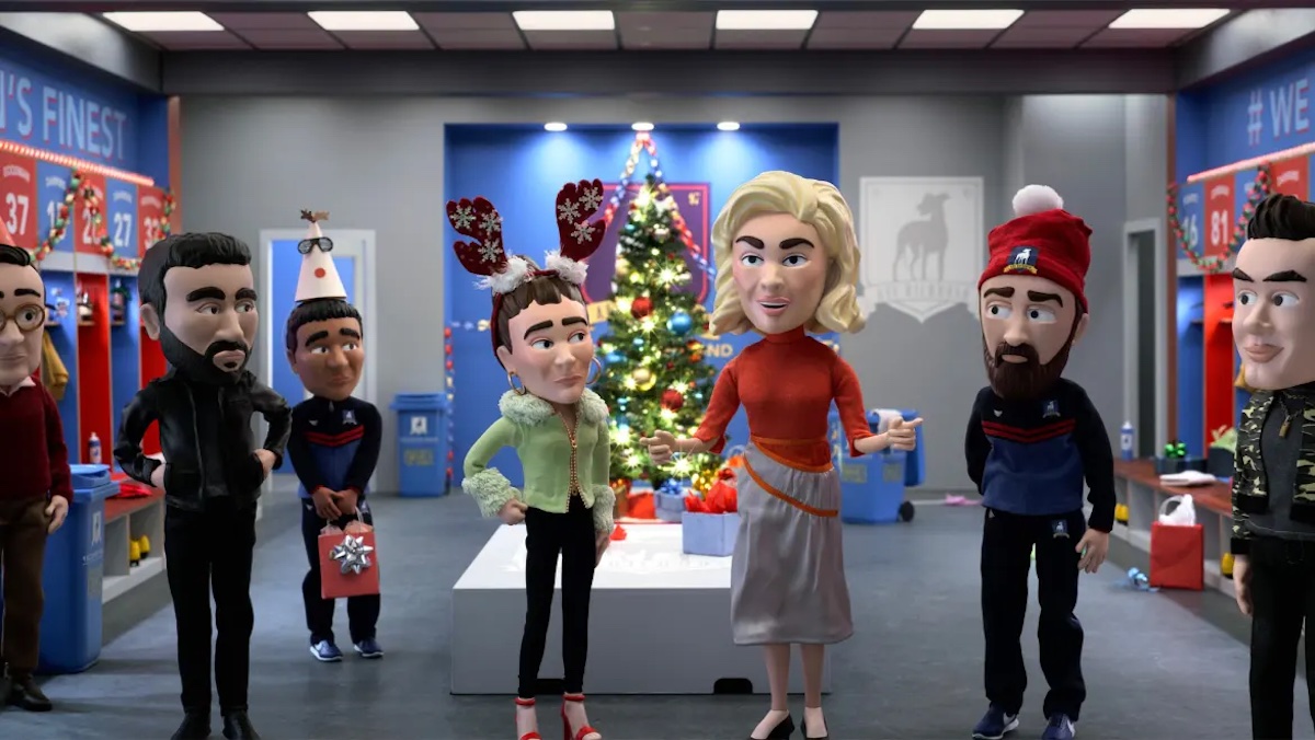Apple pubblica il corto di animazione Ted Lasso per Natale