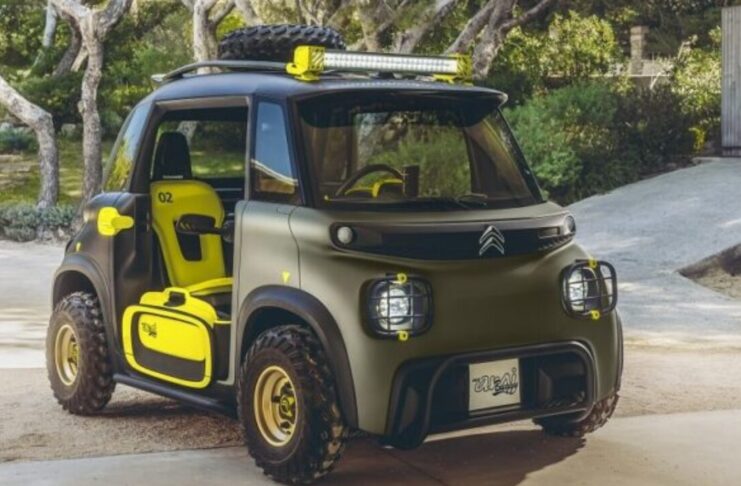Citroen trasforma la sua Ami EV in un adorabile fuoristrada