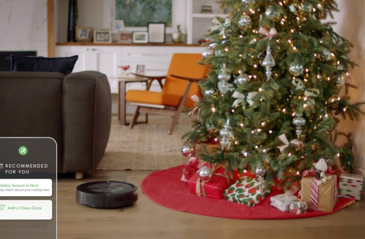 Roomba ora pulisce intorno all’albero di Natale e non solo
