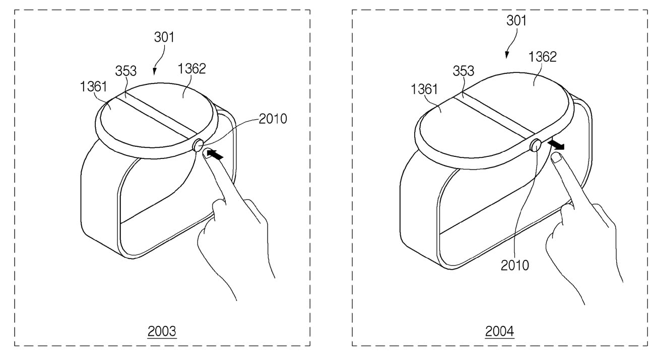 Samsung ha brevettato uno smartwatch che si allunga