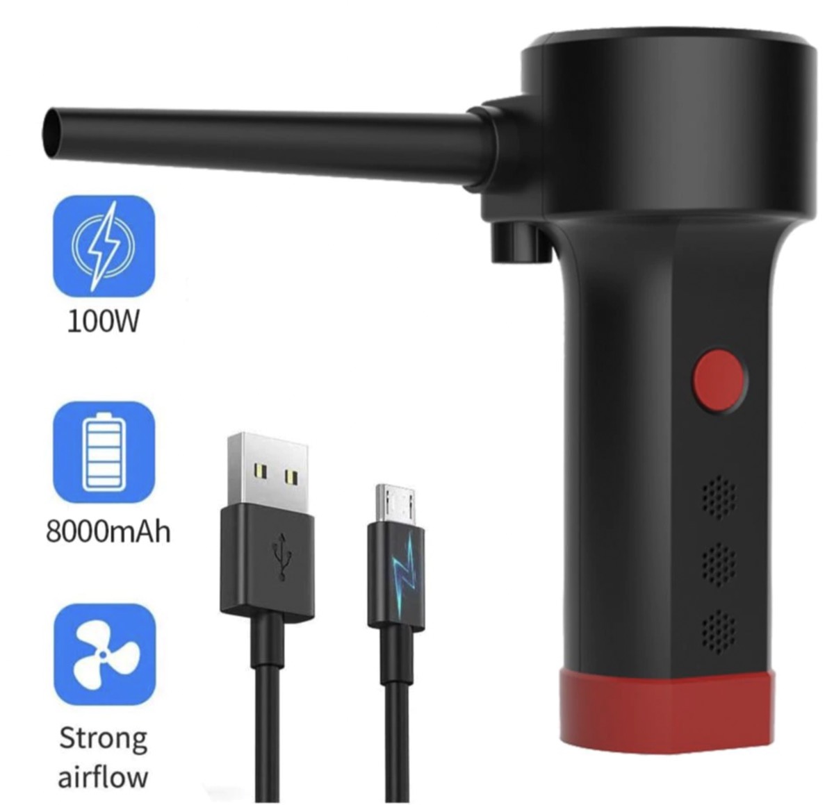 Il compressore d’aria elettrico in formato lattina in offerta a 27 euro