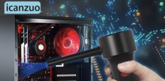 Il compressore d’aria elettrico in formato lattina in offerta a 27 euro