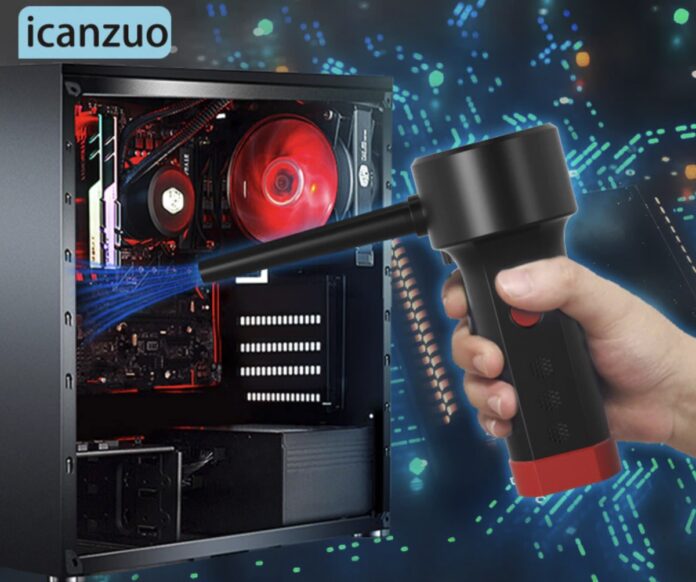 Il compressore d’aria elettrico in formato lattina in offerta a 27 euro