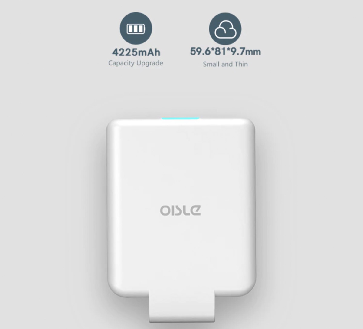 OISLE lancia la mini batteria magnetica da attaccare agli iPhone
