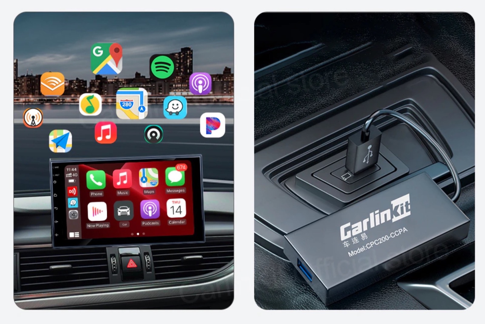 CarPlay wireless per tutti con Carlinkit in offerta a 32,43 €