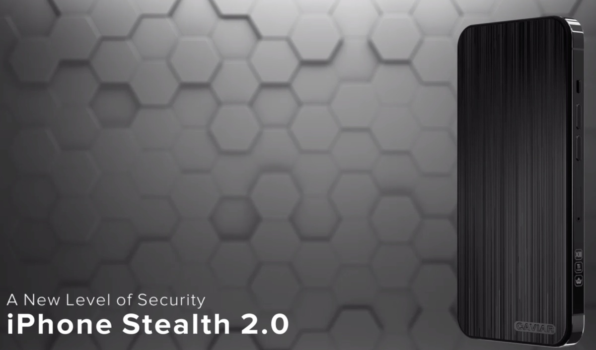 Caviar Stealth 2.0 è iPhone 13 versione antiproiettile