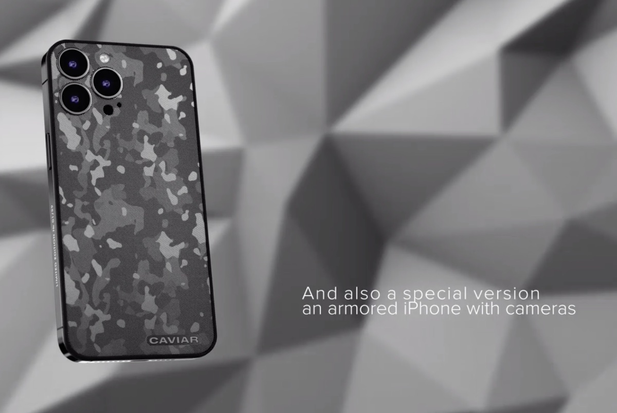 Caviar Stealth 2.0 è iPhone 13 versione antiproiettile Caviar Stealth 2.0 è iPhone 13 versione antiproiettile