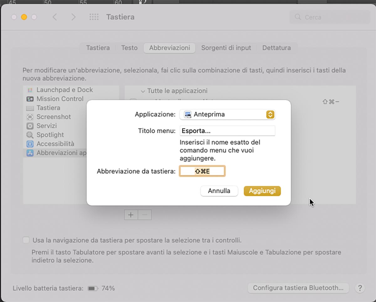 Come creare una scorciatoia personalizzata per qualsiasi app su Mac