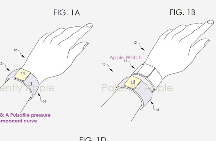 Apple ha brevettato un misuratore di pressione che comunica con Apple Watch