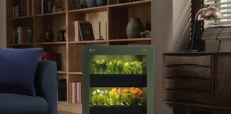 LG tiiun porta orto e giardinaggio smart in casa