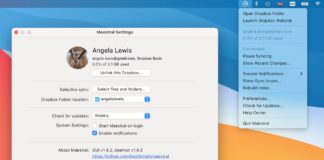 Maestral, il client open source per Dropbox