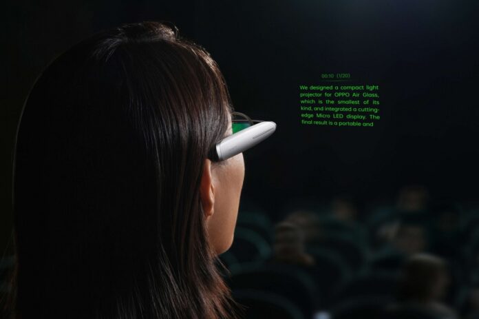 Oppo Air Glass sono realtà, gli occhiali del futuro in video
