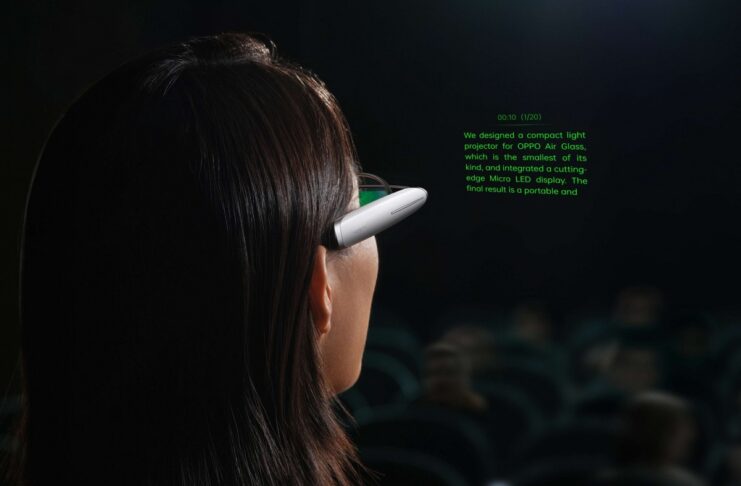 Oppo Air Glass sono realtà, gli occhiali del futuro in video