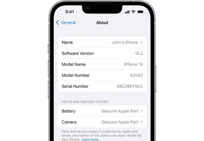 iOS 15.2 permetterà di vedere la cronologia degli interventi in assistenza su iPhone