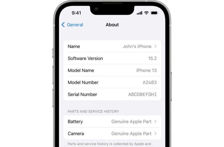 iOS 15.2 permetterà di vedere la cronologia degli interventi in assistenza su iPhone