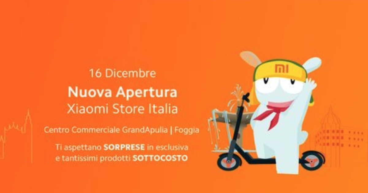 Xiaomi apre il nuovo Store in provincia di Foggia