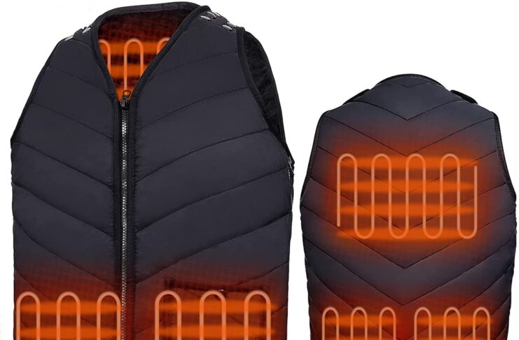 Superate il freddo con il Gilet USB e una powerbank