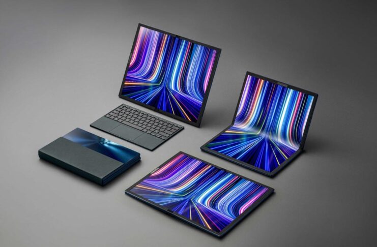 CES 2022, Asus Zenbook 17 Fold OLED è un laptop pieghevole da 17,3″