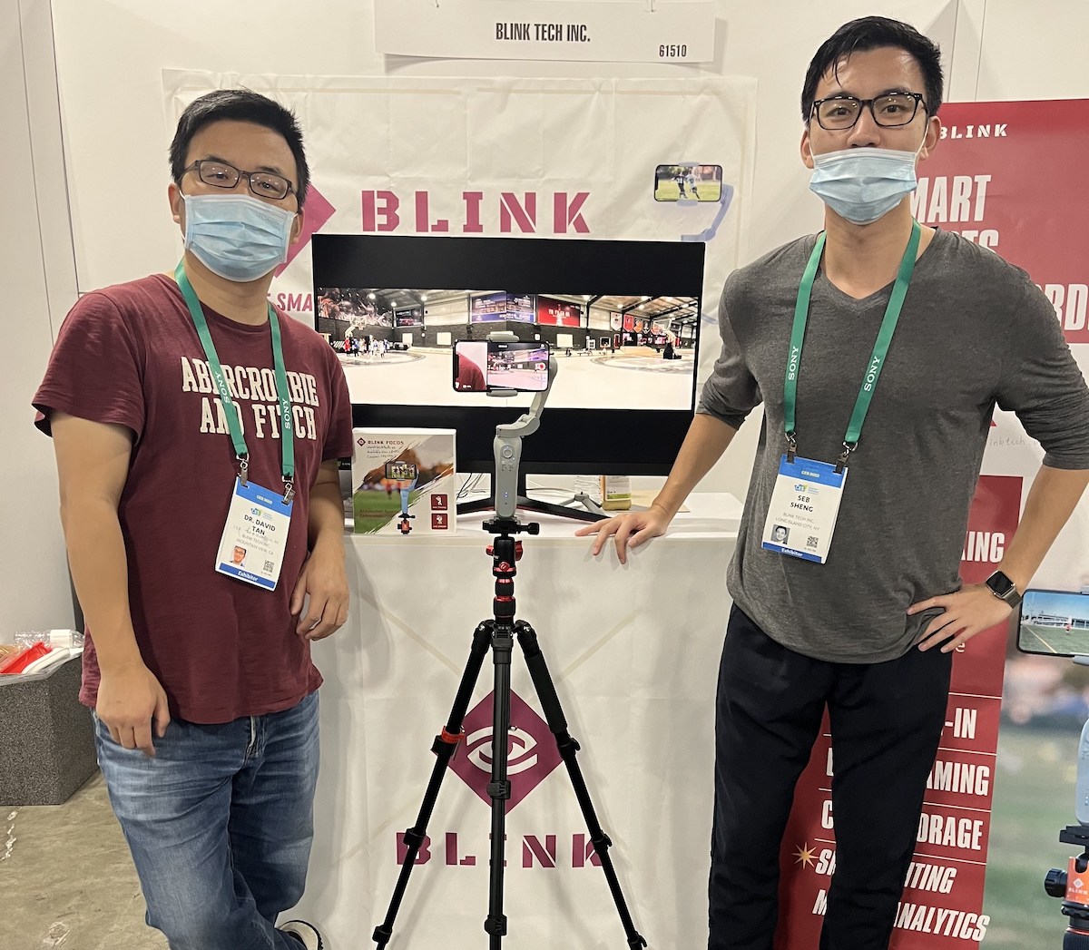 Al CES 2022 Blink Tech presenta il cameraman automatico per lo sport