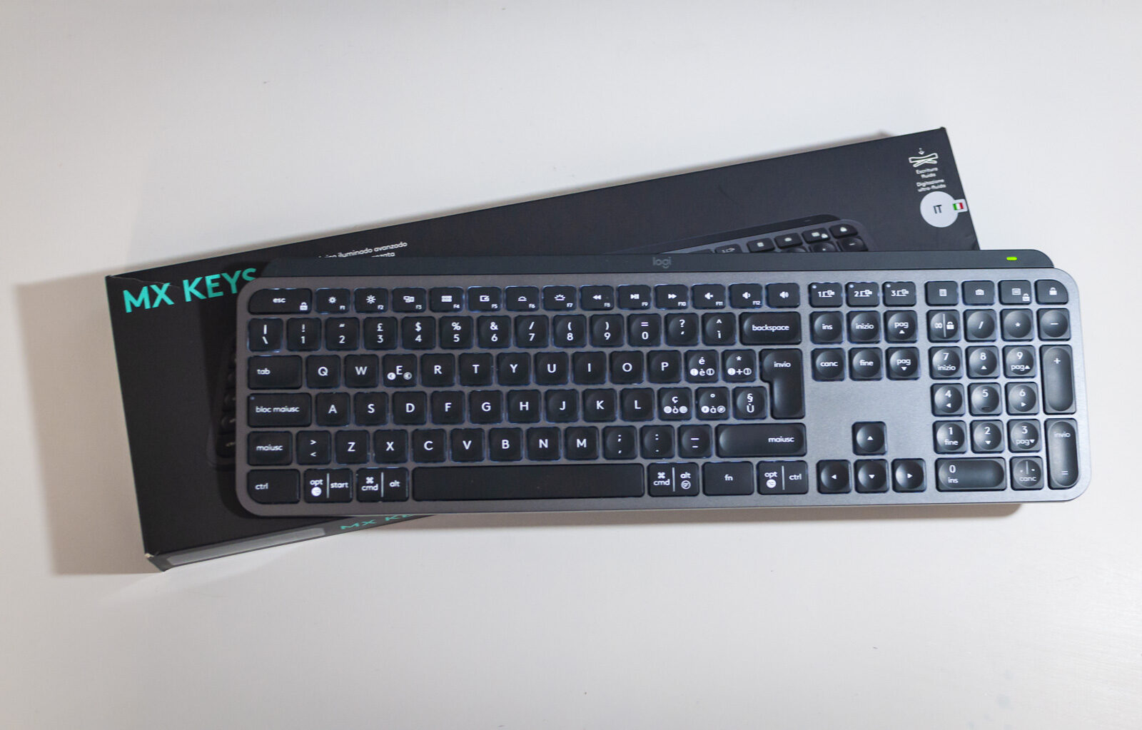 Recensione Logitech MX Keys, la tastiera perfetta esiste, o quasi