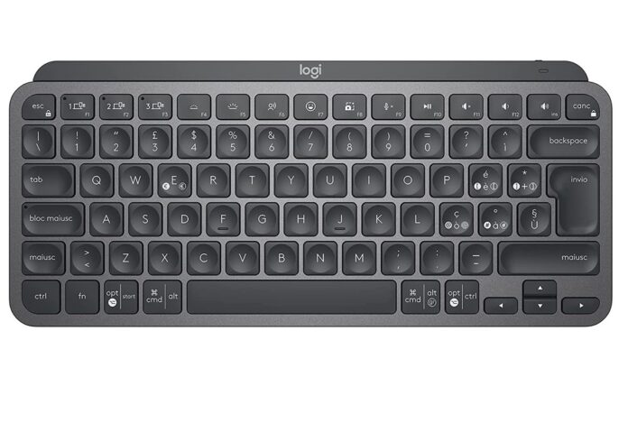 Logitech MX Keys Mini, tastiera Mac e iPad in sconto a  74,99€ (e omaggio Adobe)