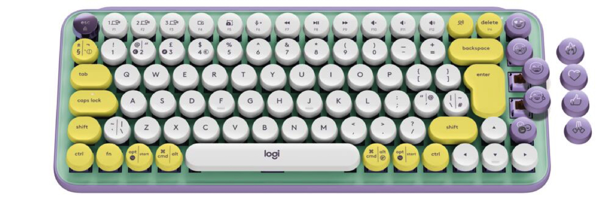 Logitech POP, tastiere e mouse colorati disponibili in Italia