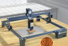SCULPFUN S9, la macchina per incisione laser ultrasottile in offerta a 272 euro con codice