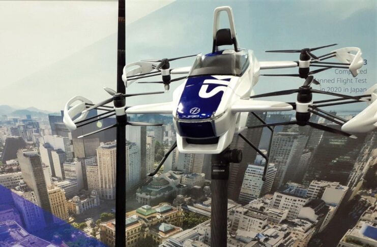 Al CES 2021 anche SD-03, l’auto volante giapponese