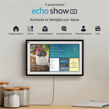 Echo Show 15, via ai preordini per Alexa sul grande schermo