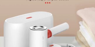 Il ferro da stiro verticale da viaggio Xiaomi in offerta a 56 euro
