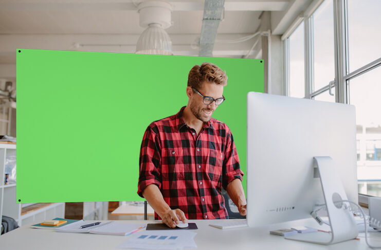 Da NEUE DAWN il green screen per video maker e smart working