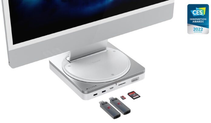 CES 2022, Hyper presenta il dock rotante per iMac 24
